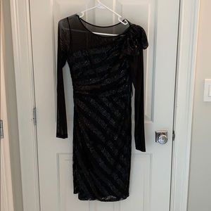 David Meister sequined dress
